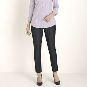 NWT CHICO'S SO SLIMMING Black Slim Ankle Pants Size 12